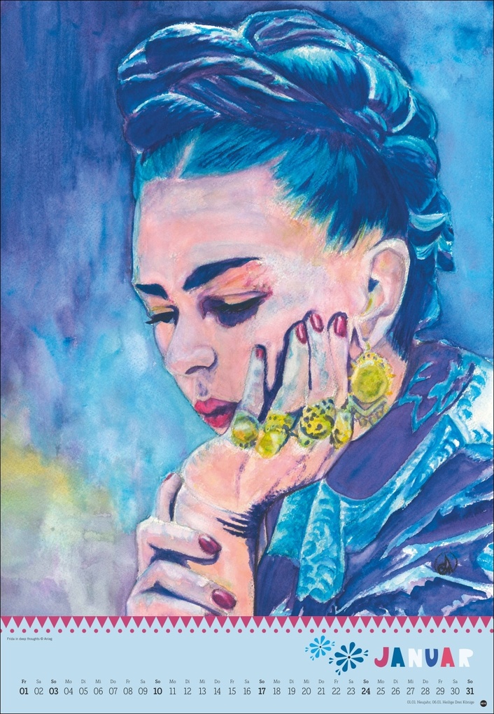 Weitere Ansicht: Frida Posterkalender 2027