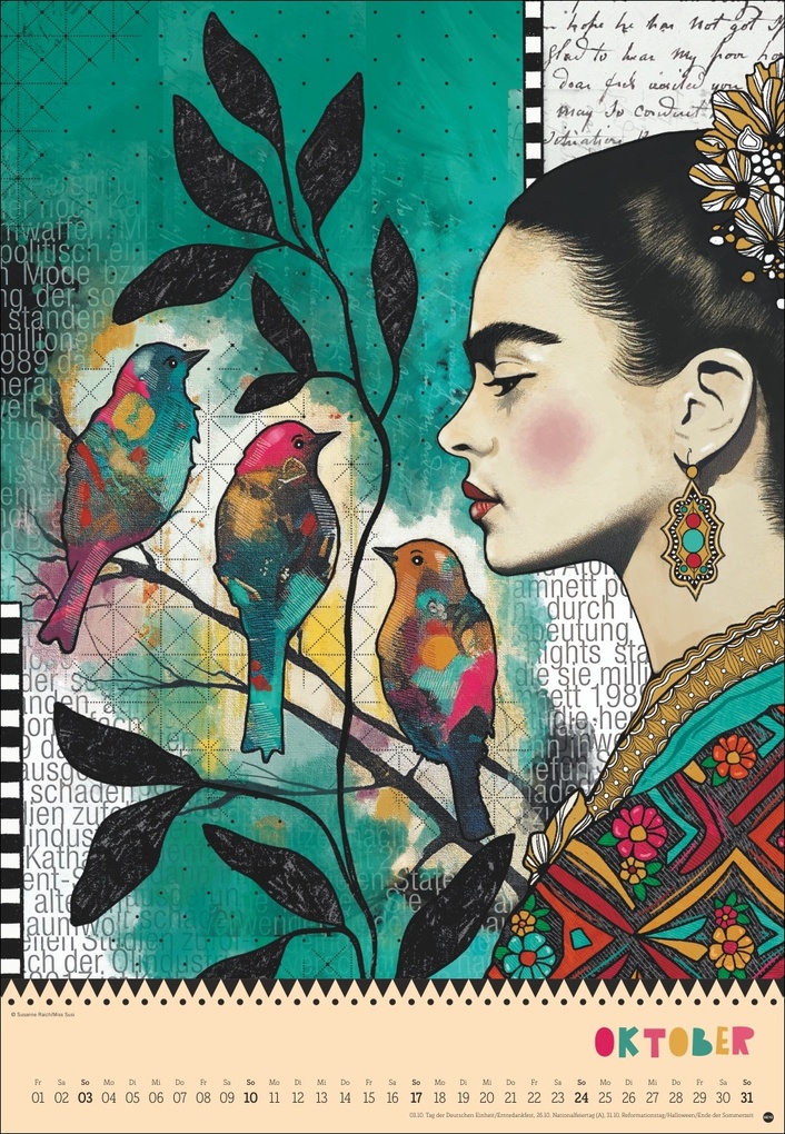 Weitere Ansicht: Frida Posterkalender 2027