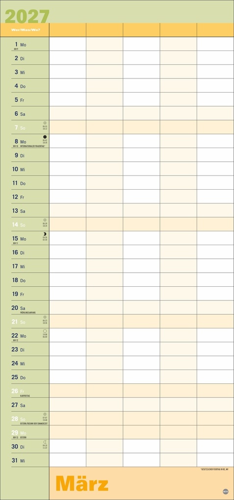 Weitere Ansicht: Allroundplaner 2027
