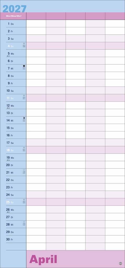 Weitere Ansicht: Allroundplaner 2027