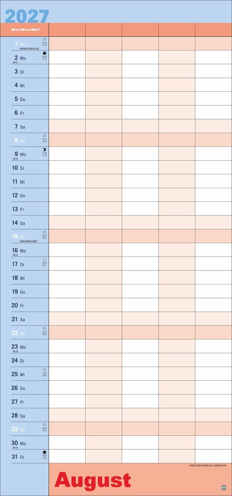 Weitere Ansicht: Allroundplaner 2027