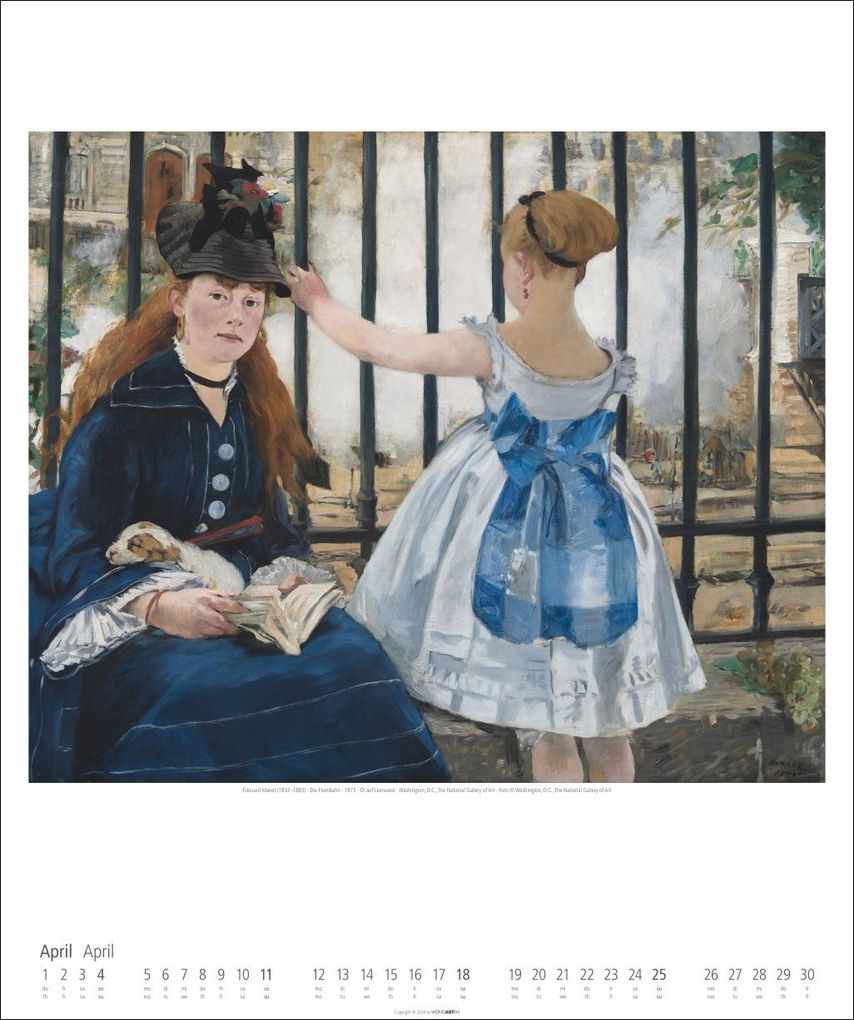 Weitere Ansicht: Impressionismus Kalender 2027 | Edgar Degas, Edouard Manet, Claude Monet