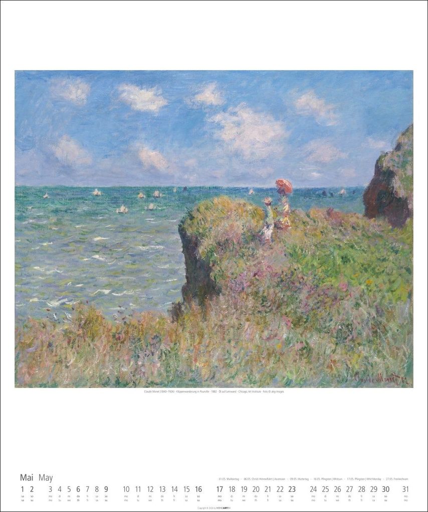 Weitere Ansicht: Impressionismus Kalender 2027 | Edgar Degas, Edouard Manet, Claude Monet