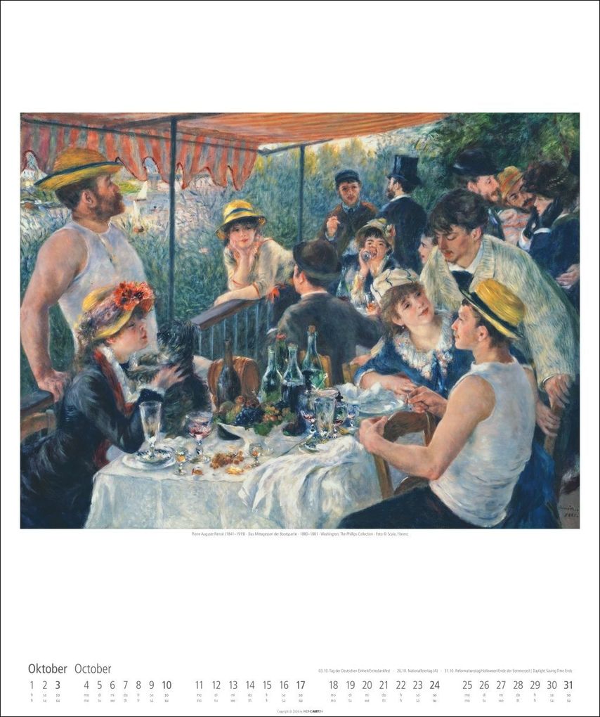 Weitere Ansicht: Impressionismus Kalender 2027 | Edgar Degas, Edouard Manet, Claude Monet