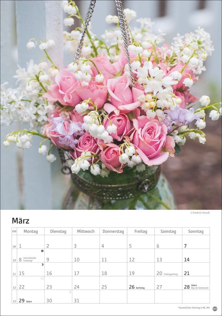 Weitere Ansicht: Rosenpracht Kalender 2027