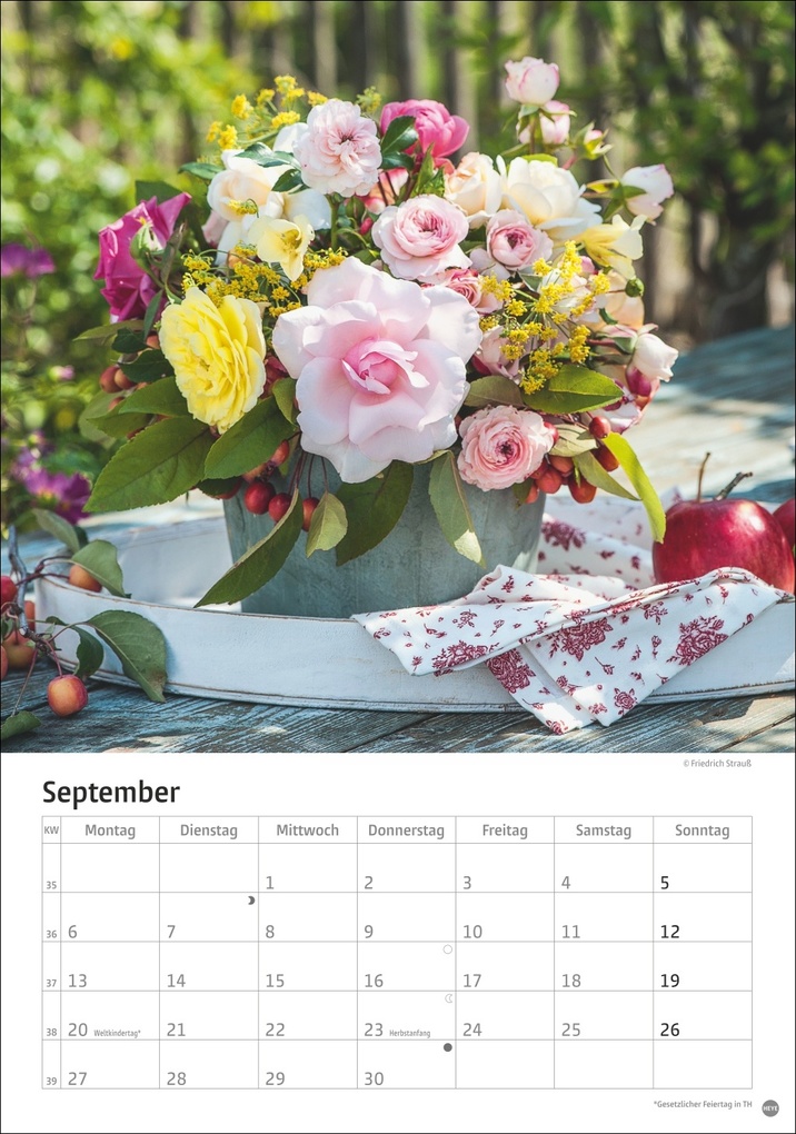 Weitere Ansicht: Rosenpracht Kalender 2027