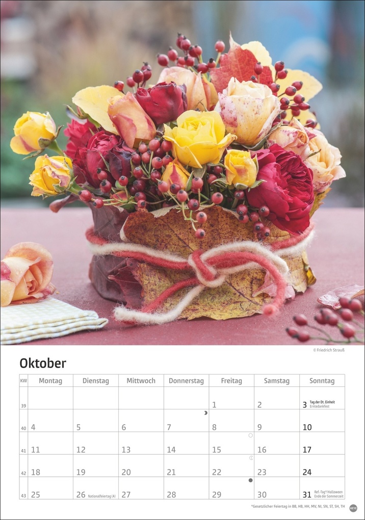 Weitere Ansicht: Rosenpracht Kalender 2027