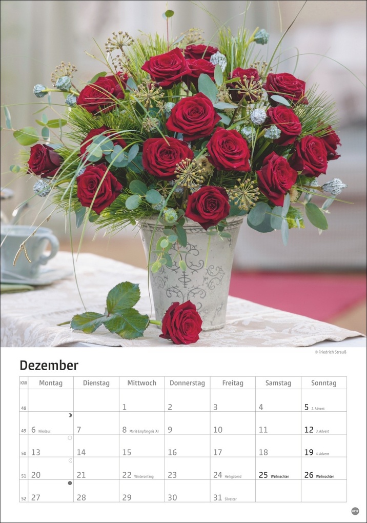 Weitere Ansicht: Rosenpracht Kalender 2027