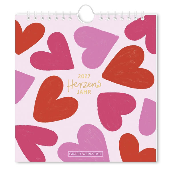 Produktbild: Postkartenkalender 2027 Herzensjahr
