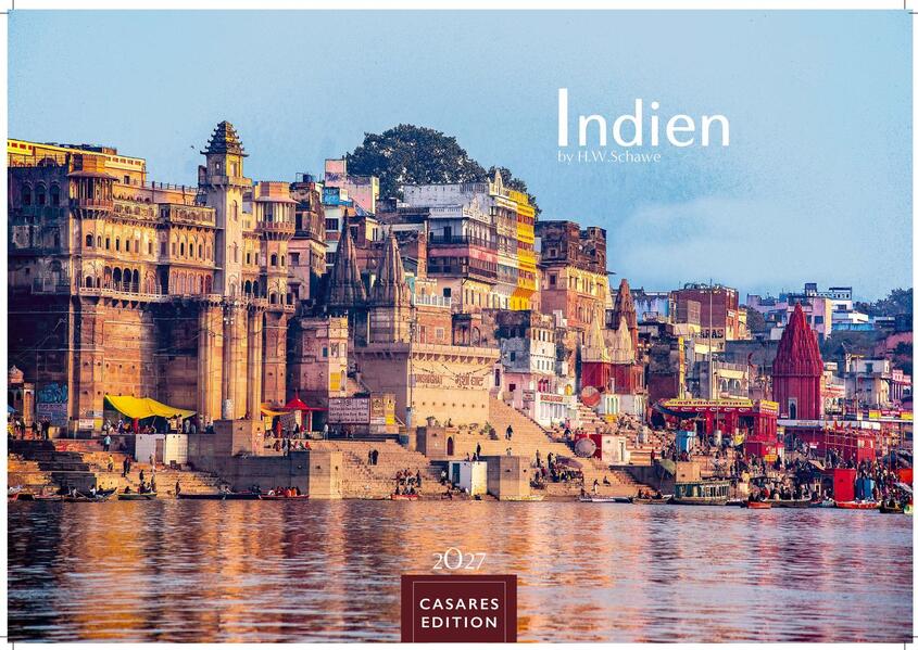 Produktbild: Indien Kalender 2027 - Wandkalender | Fotokalender Asien 24x35cm - Entdecken Sie die vielfältige Kultur Indiens in 12 faszinierenden Fotos | H. W. Schawe