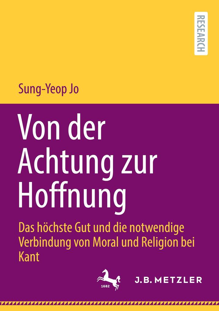 Produktbild: Von der Achtung zur Hoffnung | Sung-Yeop Jo