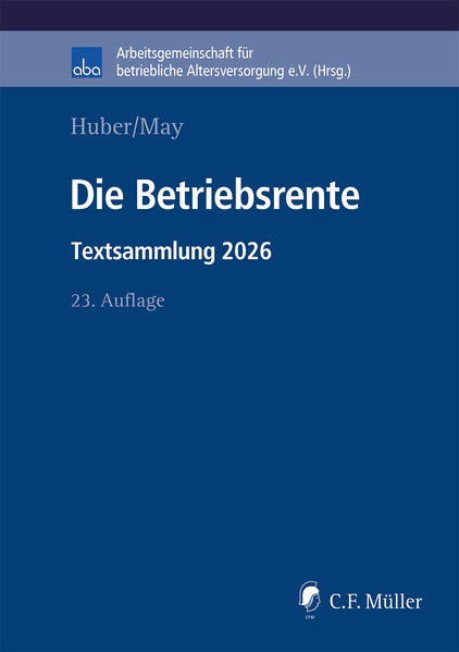 Produktbild: Die Betriebsrente | Brigitte Huber, Judith May