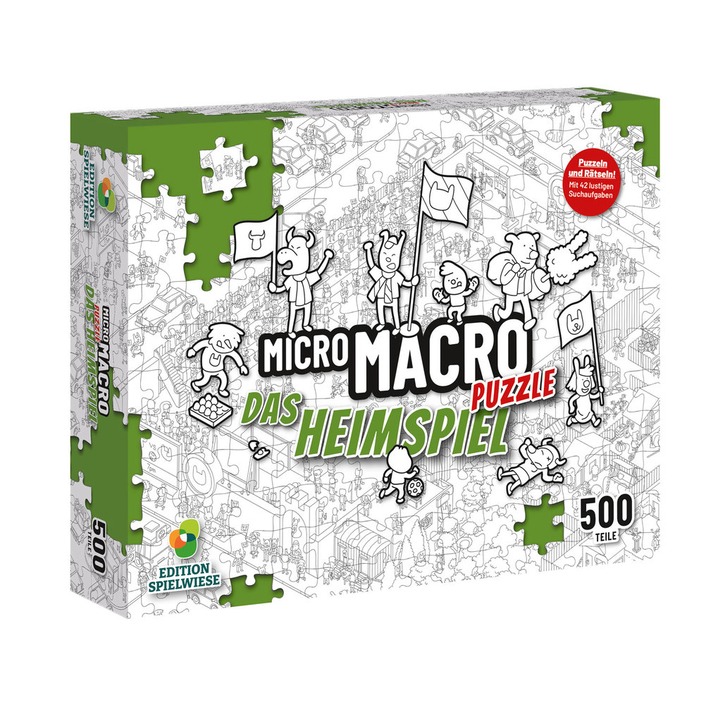 Produktbild: Edition Spielwiese - MicroMacro Puzzle #2: Das Heimspiel