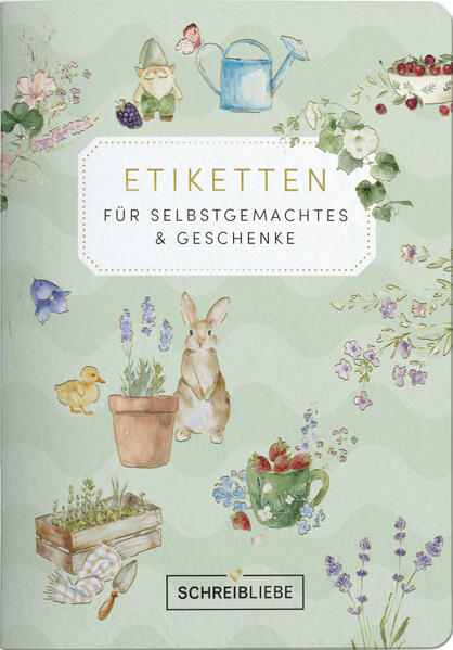 Produktbild: Etikettenbuch-Garten