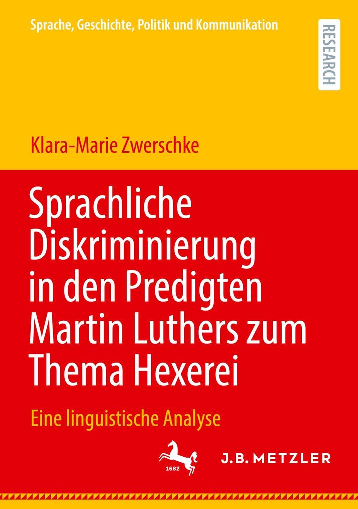 Produktbild: Sprachliche Diskriminierung in den Predigten Martin Luthers zum Thema Hexerei | Klara-Marie Zwerschke