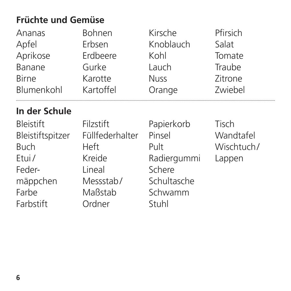 Weitere Ansicht: SCHUBI VOCABULAR