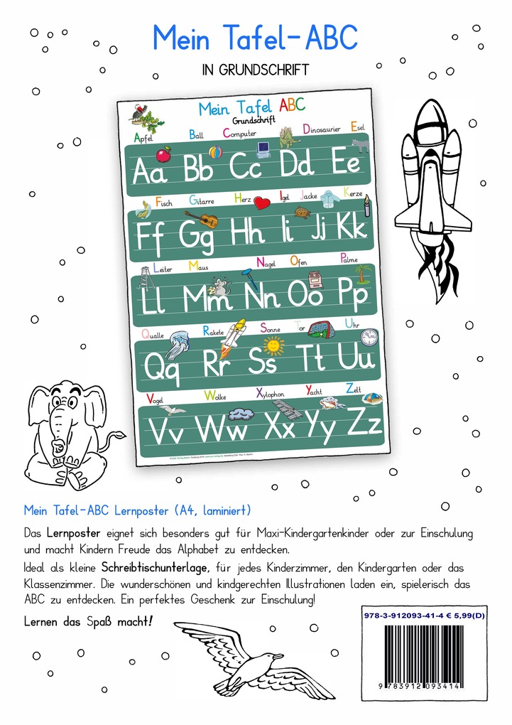 Weitere Ansicht: Mein Tafel-ABC in Grundschrift | Helga Momm