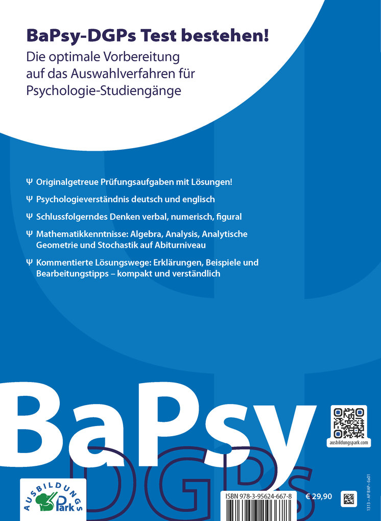 Weitere Ansicht: Testtrainer BaPsy-DGPs | Kurt Guth, Marcus Mery