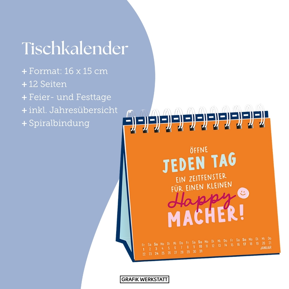 Weitere Ansicht: Tischkalender 2027 Nimm dir Zeit