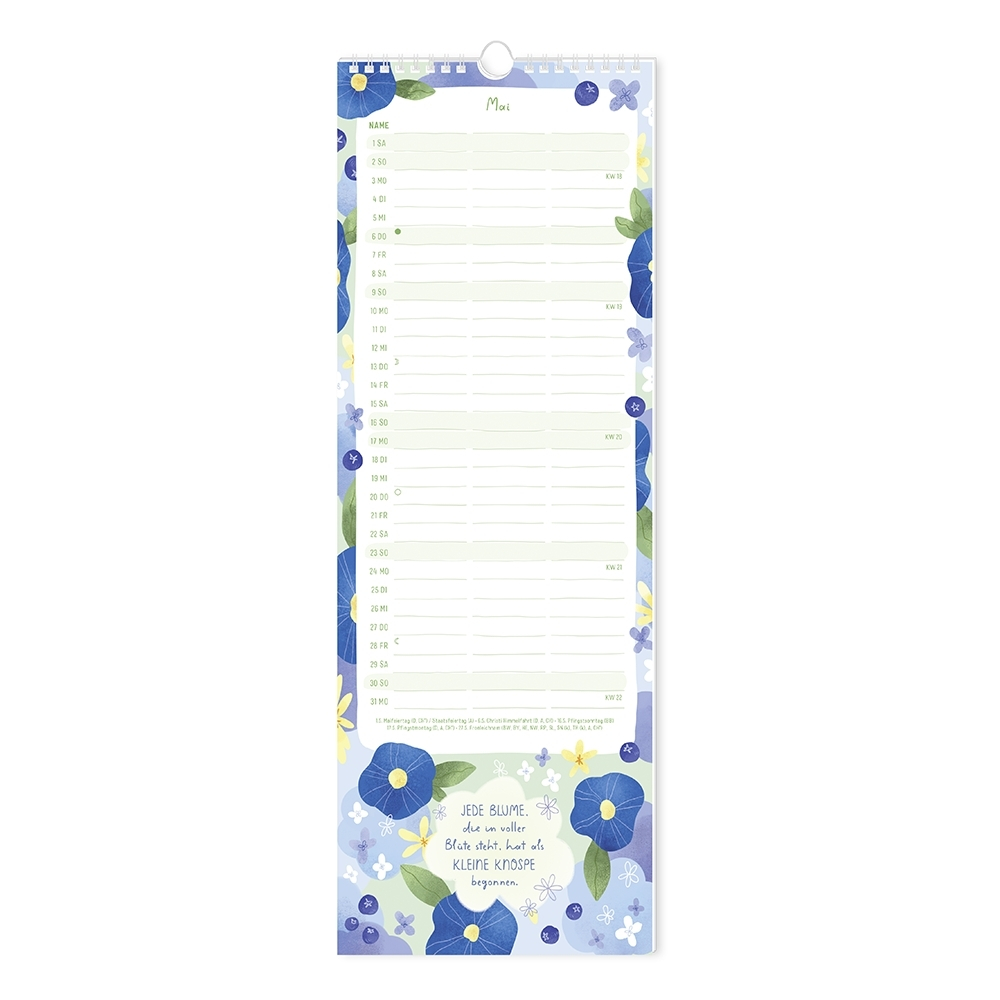 Weitere Ansicht: Paarplaner 2027 Floral