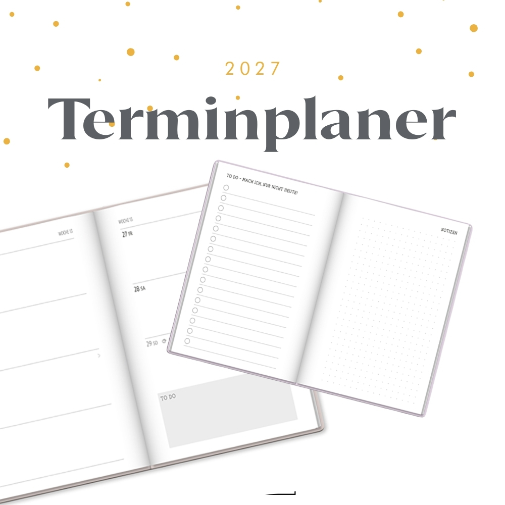 Weitere Ansicht: Terminplaner 2027 Nimm dir Zeit