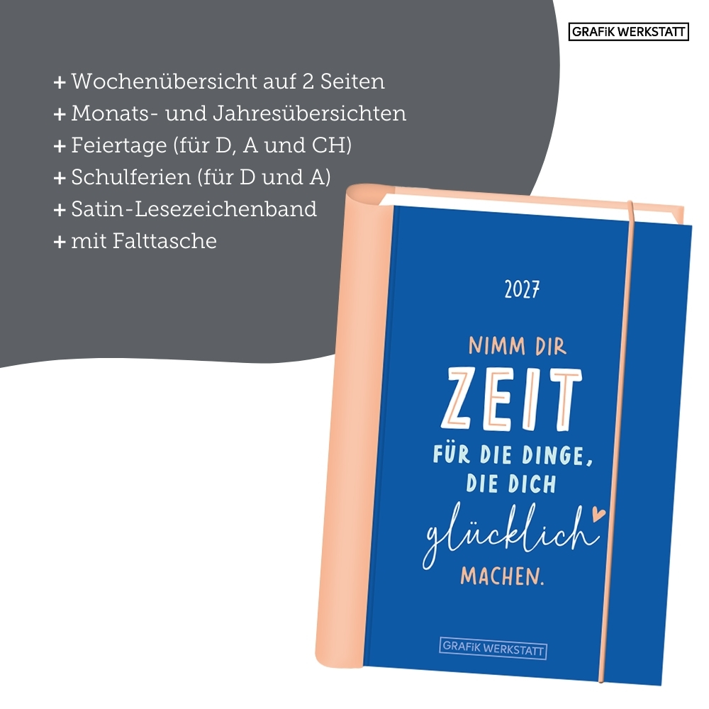 Weitere Ansicht: Terminplaner 2027 Nimm dir Zeit
