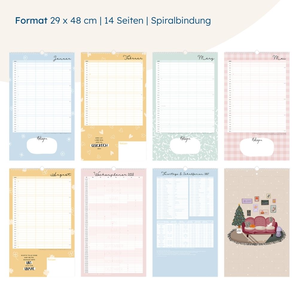 Weitere Ansicht: Familienplaner 2027 Hello Family!