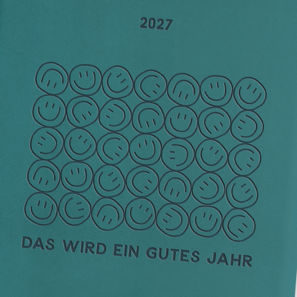 Weitere Ansicht: Terminplaner Lederlook 2027 Schwarz