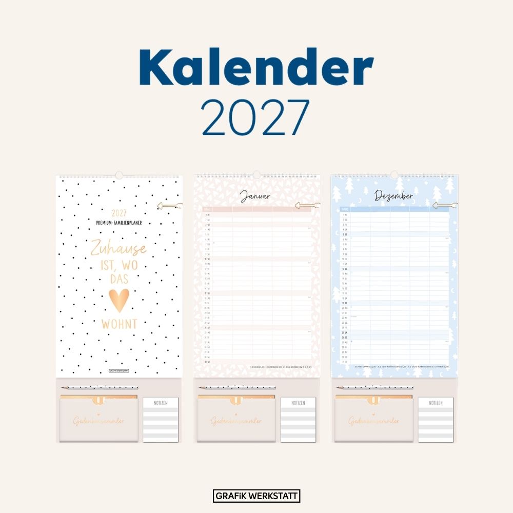 Weitere Ansicht: Premium-Familienplaner 2027