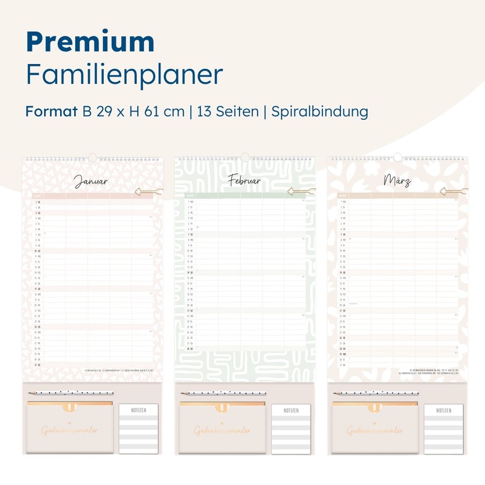Weitere Ansicht: Premium-Familienplaner 2027