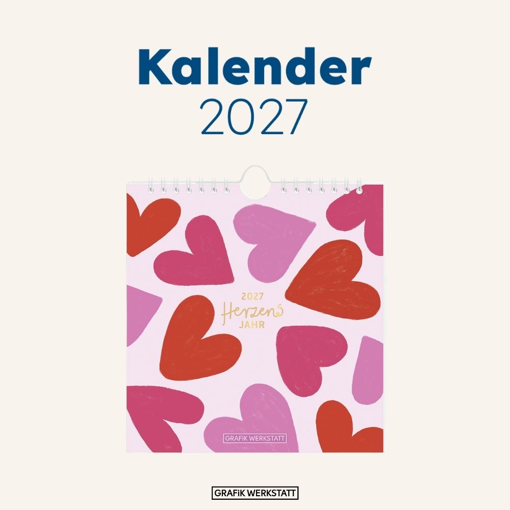 Weitere Ansicht: Postkartenkalender 2027 Herzensjahr