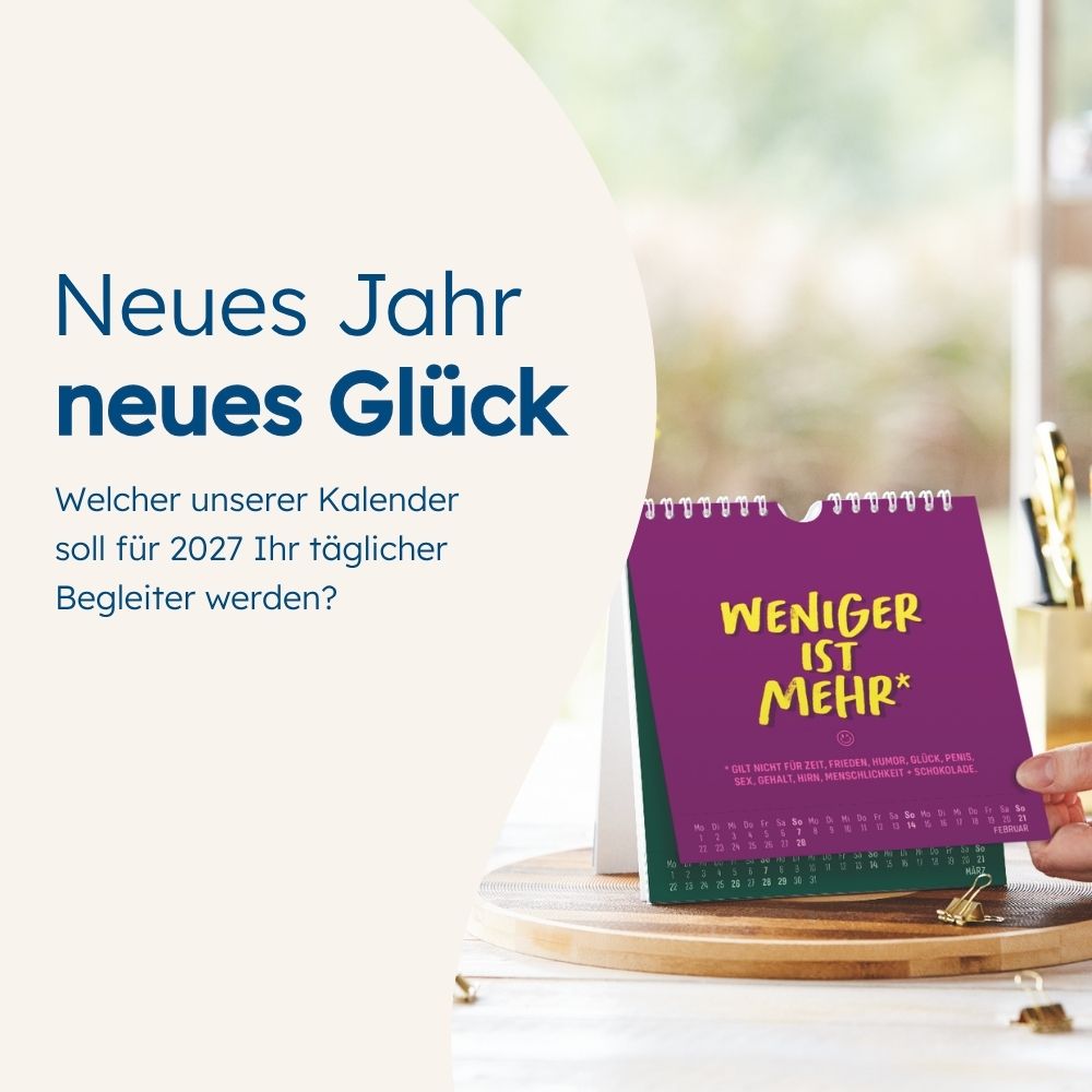 Weitere Ansicht: Postkartenkalender 2027 Herzensjahr