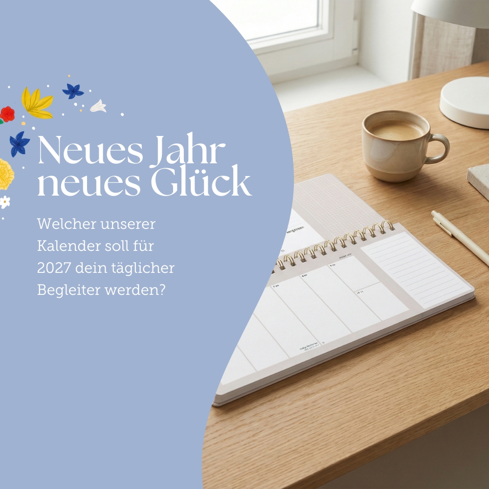 Weitere Ansicht: Wochenplaner 2027 Blumenmomente (mit Kalendarium)