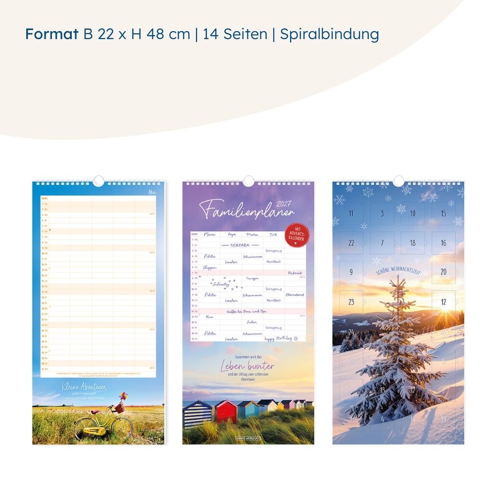 Weitere Ansicht: Familienplaner 2027 Classic