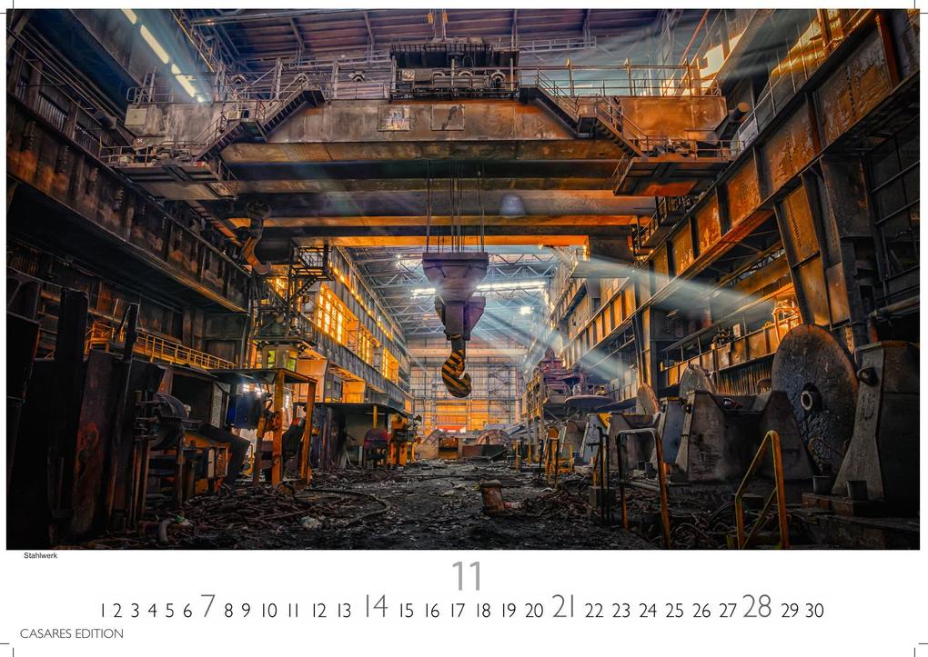 Weitere Ansicht: Ruhrgebiet Kalender 2027 - Wandkalender | Fotokalender Deutschland 24x35cm - beeindruckende Bilder von Zechen, Skylines & Landmarken, Düsburg, Essen,Bochum, Dortmund