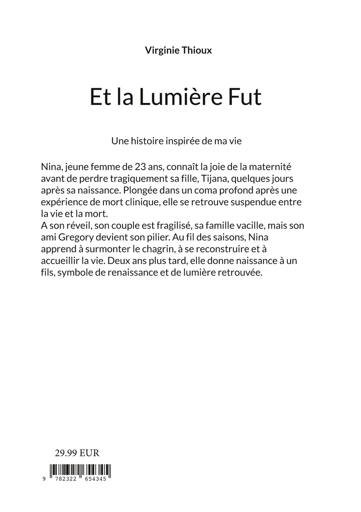 Weitere Ansicht: Et la Lumière Fut | Virginie Thioux