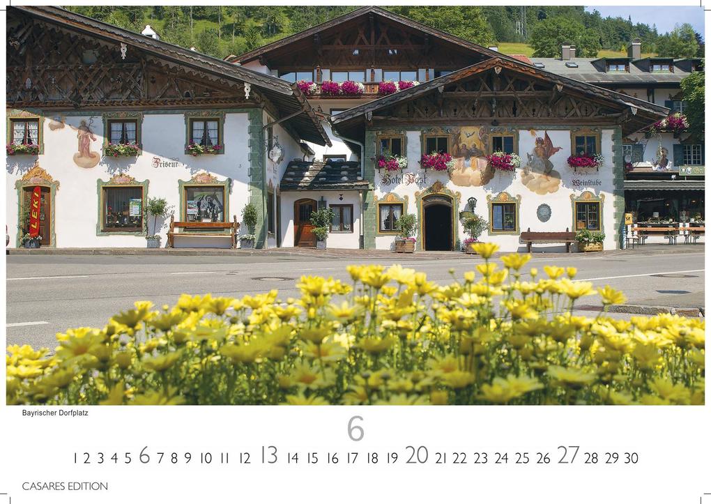 Weitere Ansicht: Oberbayern Kalender 2027 - Wandkalender | Fotokalender Deutschland 50x35cm - faszinierende Natur, Berge & Brauchtum, Alpenkalender