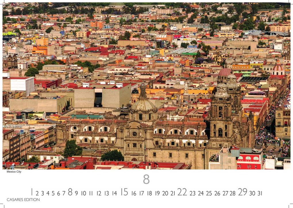 Weitere Ansicht: Mexico Kalender 2027 - Wandkalender | Fotokalender Nordamerika 24x35cm - Farbenprächtige Motive von Land & Kultur, stimmungsvolle Wanddeko für Zuhause oder Büro