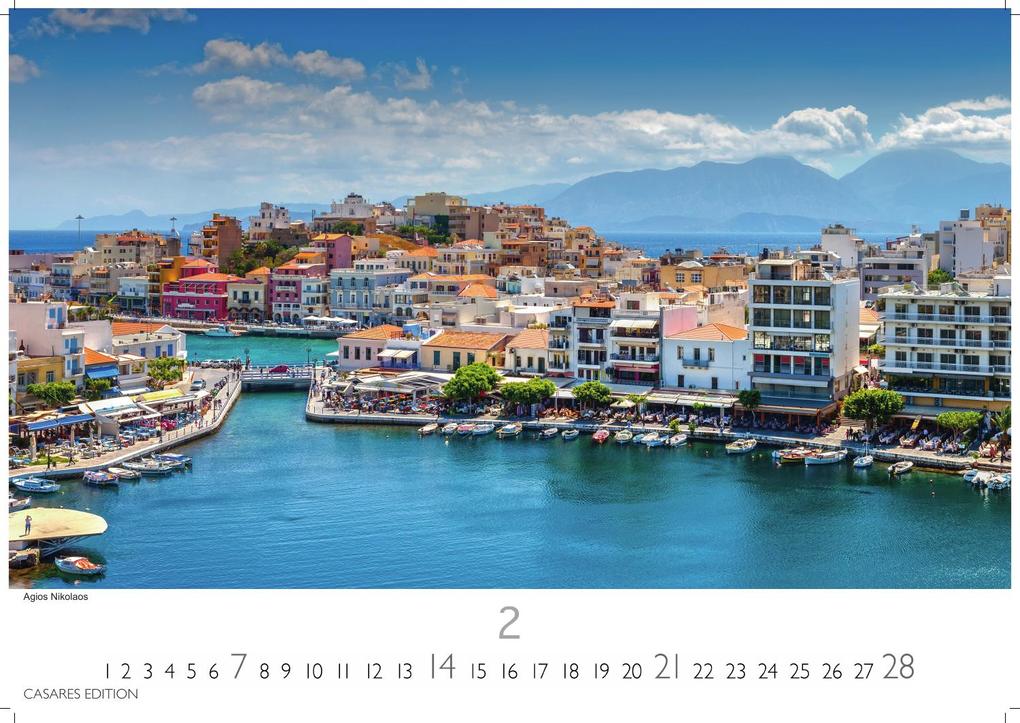 Weitere Ansicht: Kreta Kalender 2027 - Wandkalender | Fotokalender Griechenland 24x35cm - . mit 12 atemberaubenden Fotos von Kreta.
