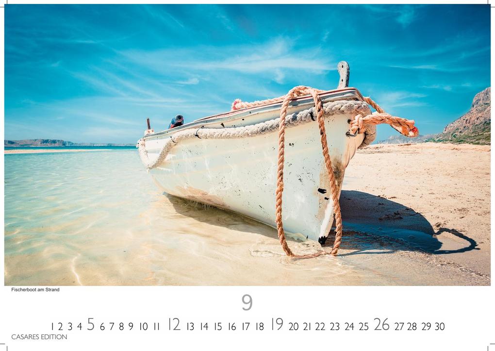 Weitere Ansicht: Kreta Kalender 2027 - Wandkalender | Fotokalender Griechenland 24x35cm - . mit 12 atemberaubenden Fotos von Kreta.