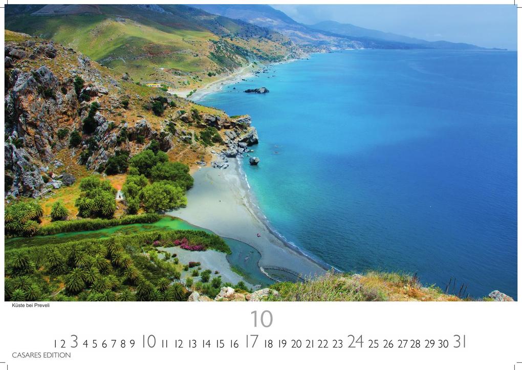Weitere Ansicht: Kreta Kalender 2027 - Wandkalender | Fotokalender Griechenland 24x35cm - . mit 12 atemberaubenden Fotos von Kreta.