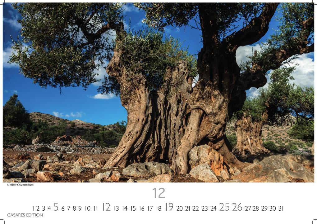 Weitere Ansicht: Kreta Kalender 2027 - Wandkalender | Fotokalender Griechenland 24x35cm - . mit 12 atemberaubenden Fotos von Kreta.