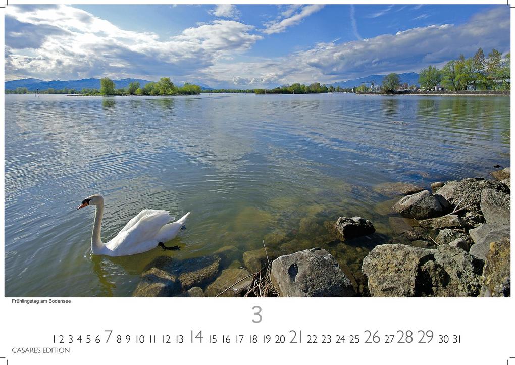 Weitere Ansicht: Bodensee Kalender 2027 - Wandkalender | Fotokalender Deutschland 24x35cm Natur und Kultur rund um den Bodensee - 12 eindrucksvolle Bilder von Seeidylle, Alpenblick und Uferstimmung