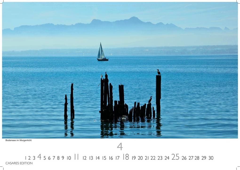 Weitere Ansicht: Bodensee Kalender 2027 - Wandkalender | Fotokalender Deutschland 24x35cm Natur und Kultur rund um den Bodensee - 12 eindrucksvolle Bilder von Seeidylle, Alpenblick und Uferstimmung