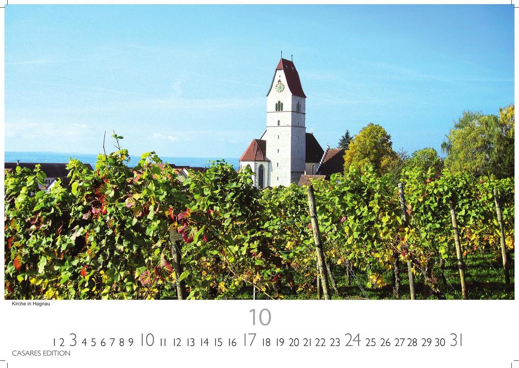 Weitere Ansicht: Bodensee Kalender 2027 - Wandkalender | Fotokalender Deutschland 24x35cm Natur und Kultur rund um den Bodensee - 12 eindrucksvolle Bilder von Seeidylle, Alpenblick und Uferstimmung