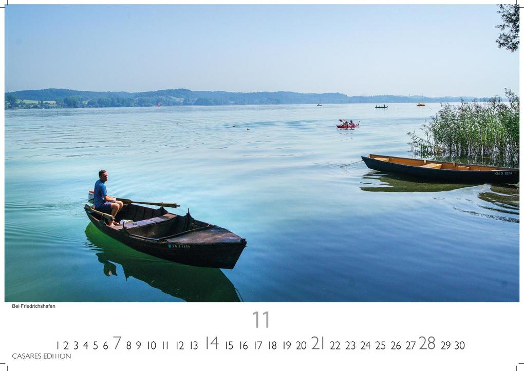 Weitere Ansicht: Bodensee Kalender 2027 - Wandkalender | Fotokalender Deutschland 24x35cm Natur und Kultur rund um den Bodensee - 12 eindrucksvolle Bilder von Seeidylle, Alpenblick und Uferstimmung