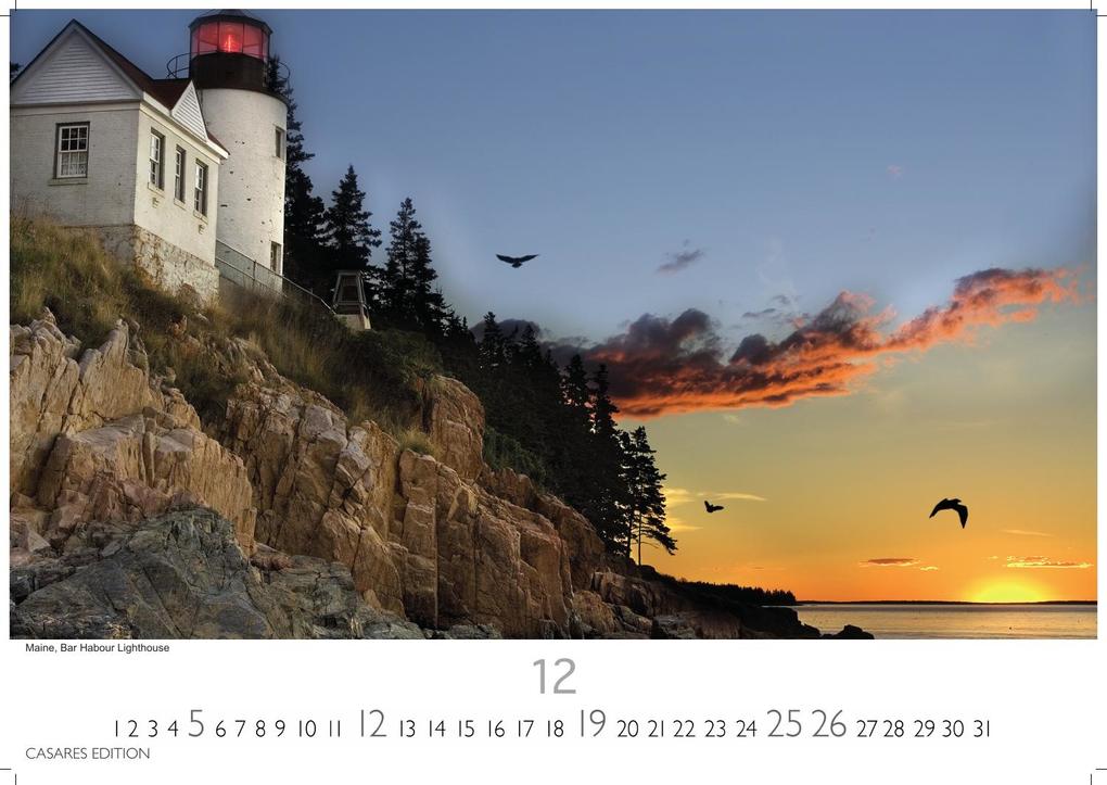 Weitere Ansicht: New England Kalender 2027 - Wandkalender | Fotokalender Nordamerika 24x35cm 12 beeindruckende Fotos dieser Region in Spitzenqualität.