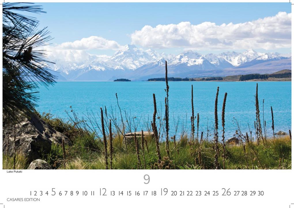 Weitere Ansicht: Neuseeland Kalender 2027 - Wandkalender | Fotokalender Ozeanien 35x50cm - Bildkalender mit atemberaubenden Naturaufnahmen, perfekt für Reisefans & Neuseeland-Liebhaber