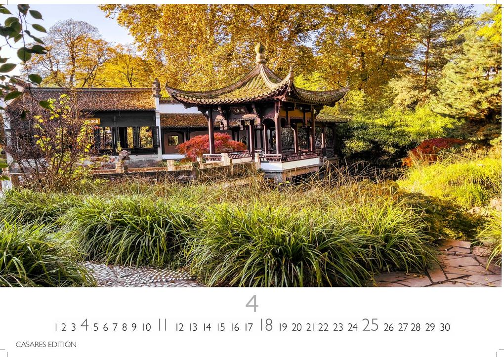 Weitere Ansicht: Japanische Gärten Kalender 2027 - Wandkalender | Fotokalender Asien 35x50cm Grosses Format - Fotografien authentischer japanischer Gärten, perfekt für Natur- und Gartenliebhaber