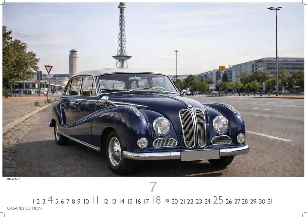 Weitere Ansicht: German Classic Cars Kalender 2027 - Wandkalender | Fotokalender Oldtimer 24x35 cm - deutsche Oldtimer - Meisterwerke deutscher Automobilgeschichte